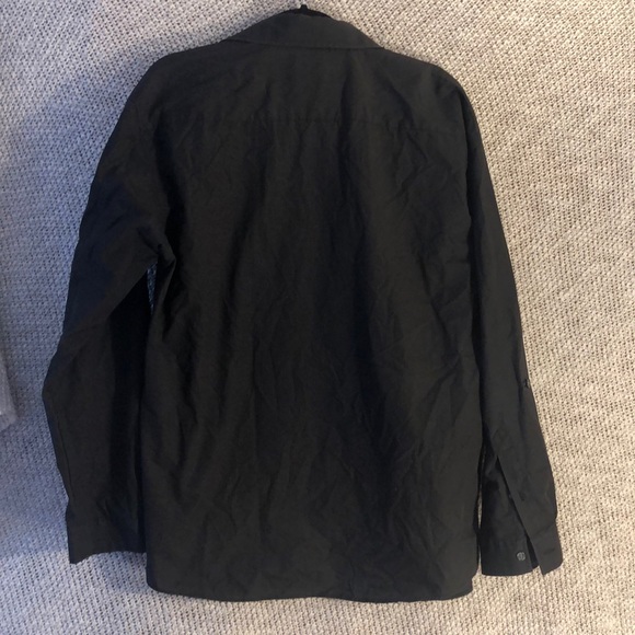 Eighth Avenue Black Button Down Shirt - Picture 5 of 5